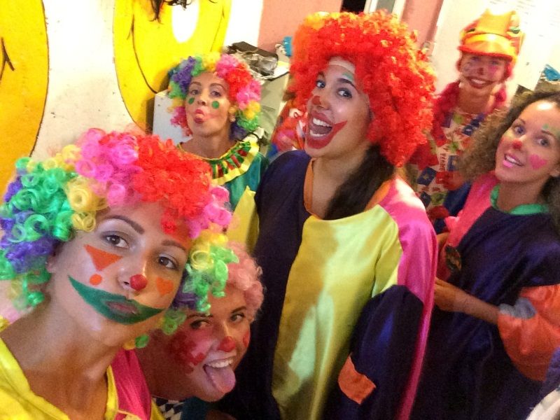 Cirkus show backstage