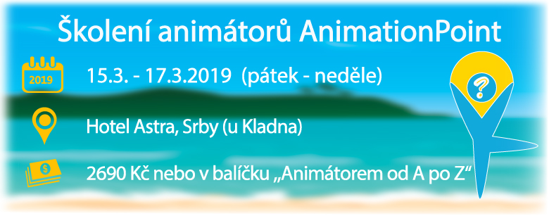 Školení animátorů AnimationPoint březnové 2019