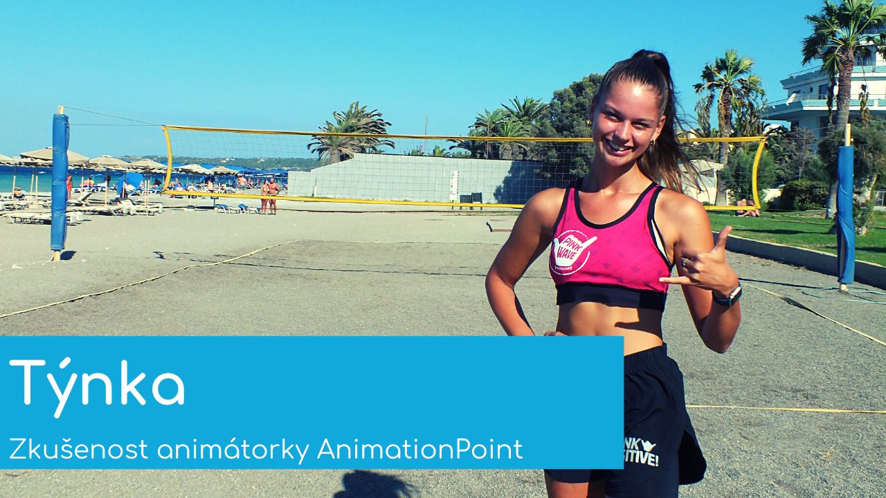 Animátorka AnimationPoint Týnka - zkušenost Rodos 2022